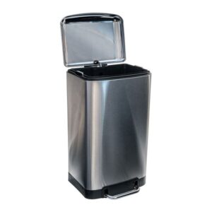 Estia Κάδος Ορθογώνιος 30lt Soft Close Inox Ματ 01-0172 - Image 4