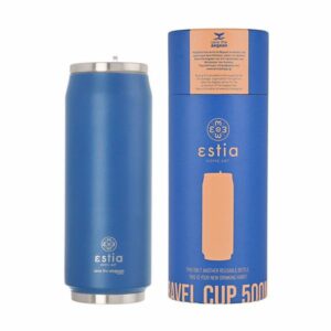 Estia Θερμός Travel Cup Save The Aegean 500ml Denim Blue 01-12076