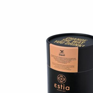 Estia Θερμός Coffee Mug Save The Aegean 350ml Midnight Black 01-12083 - Image 5