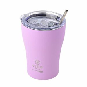 Estia Θερμός Coffee Mug Save The Aegean 350ml Lavender Purple 01-12090 - Image 2