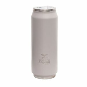 Estia Θερμός Travel Cup Save The Aegean - Chai Latte 500ml Taupe 01-9885