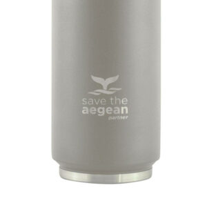 Estia Θερμός Travel Cup Save The Aegean - Chai Latte 500ml Taupe 01-9885 - Image 2