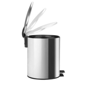 Estia Χαρτοδοχείο - Κάδος Μπάνιου Classic 5lt Ανοξείδωτο Soft Close Inox Ματ 02-0059 - Image 3