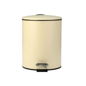 Estia Χαρτοδοχείο - Κάδος Classic Soft Close 5lt Ivory - Κρεμ Ματ 02-3784