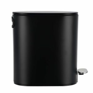Estia Χαρτοδοχείο - Κάδος Μπάνιου Slim 5lt Μαύρο Ματ 02-5566 - Image 3