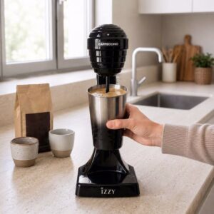 Izzy Συσκευή Φραπέ Caffeccino 120W 500ml F-120 Black Μαύρο 222873 - Image 8
