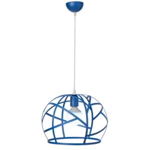 Arkolight Φωτιστικό Μονόφωτο Παιδικό 1xΕ27 Φ35cm Μέταλλο Ε27 Μπλε 360-31/35