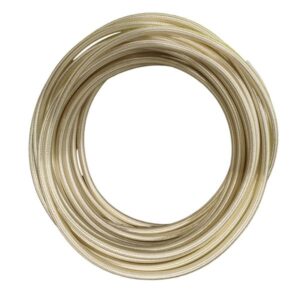 Adeleq Καλώδιο Κορδόνι Διακοσμητικό 2x0.50mm2 Τιμή Ανά Μέτρο Λευκό Περλέ 9-025028 - Image 2