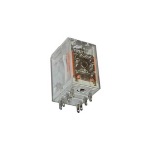 Adeleq Διακόπτης Ρελέ Λυχνίας Μίνι Led & Amp Test 8 Πoδια 230V Ac 11-223018 | homidoo.gr