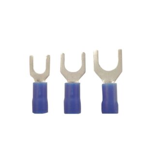 Adeleq Ακροδέκτης Δίχαλο Μονωμένο Μπλε Φ5mm 12-514255 | homidoo.gr