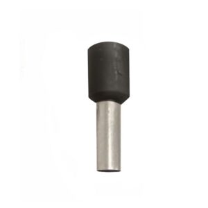 Adeleq Μύτη Μονωμένη Τύπου Τελεμεκάνικ Μαύρο 1.50mm² 12-55115 | homidoo.gr