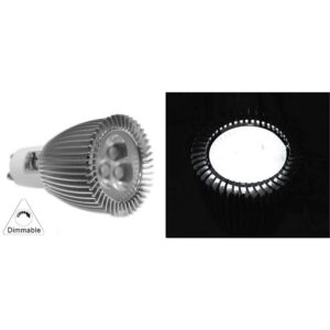 Adeleq Led Λάμπα Ισχύος Gu10 6W Εναλλάξιμο Φακό Ντιμαριζόμενη 30° Ψυχρό 13-1015309 | homidoo.gr