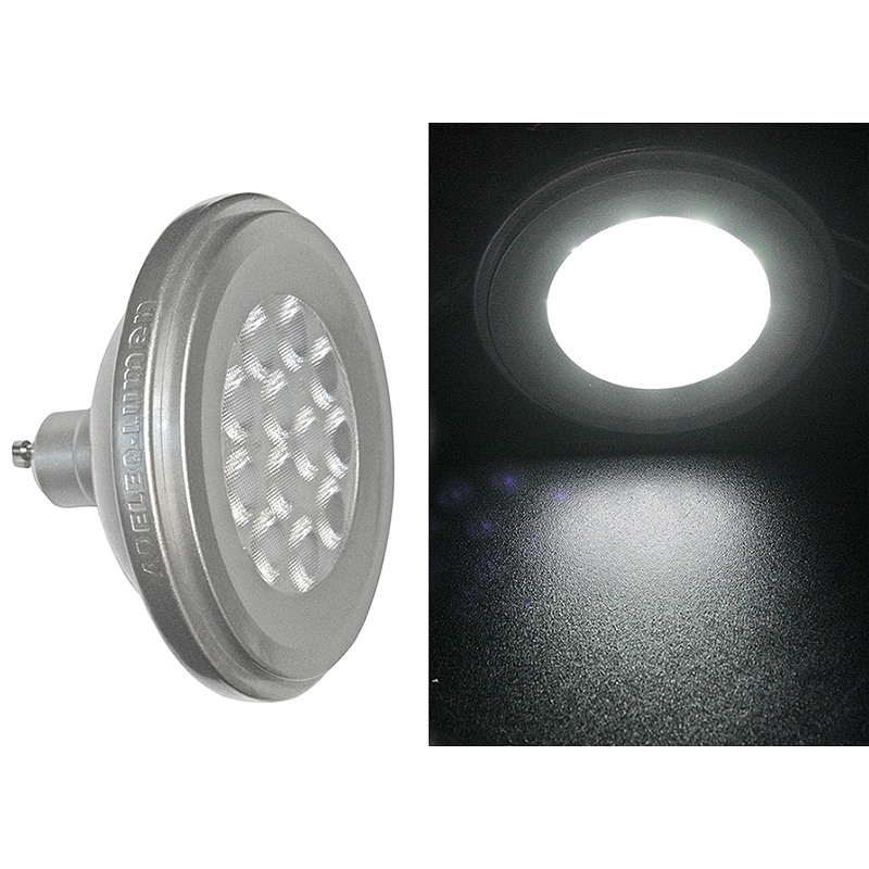 Adeleq Led Λάμπα Αλουμινίου Ar111 Gu10 12W 230Vac 24° 6200Κ Ψυχρό 13-1110120 | homidoo.gr Adeleq Led Λάμπα Αλουμινίου Ar111 Gu10 12W 230Vac 24° 6200Κ Ψυχρό 13-1110120 | homidoo.gr