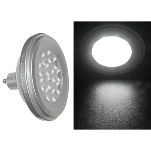 Adeleq Led Λάμπα Αλουμινίου Ar111 Gu10 12W 230Vac 36° 4000Κ Λευκό 13-111012361 | homidoo.gr