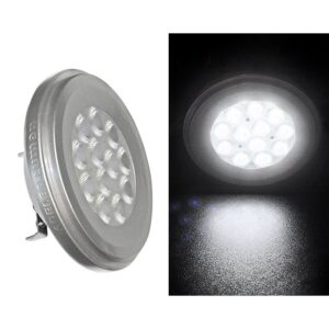 Adeleq Led Λάμπα Αλουμινίου Ar111 12W 12Vac/Dc 36° 4000Κ Λευκό 13-11112361 | homidoo.gr