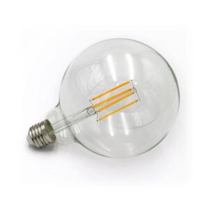 Adeleq Led Λάμπα Cog Globe Φ125 Διάφανο Ε27 8W Ντιμαριζόμενο Θερμό 13-2711258009 | homidoo.gr