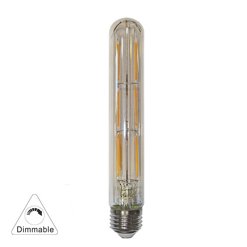 Adeleq Led Λάμπα Cog Σωλήνας Διάφανος l:185Mm D:30Mm Ε27 6W Ντιμαριζόμενο Θερμό 13-273026009 | homidoo.gr Adeleq Led Λάμπα Cog Σωλήνας Διάφανος l:185Mm D:30Mm Ε27 6W Ντιμαριζόμενο Θερμό 13-273026009 | homidoo.gr