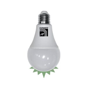 Adeleq Led Λάμπα Αχλάδι Ε27 8W Με Φωτοκύτταρο Μέρας-Νύχτας Λευκό 13-2781 | homidoo.gr