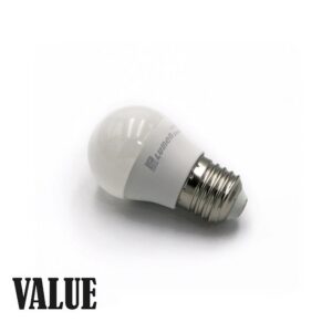 Adeleq LED Λάμπα Σφαιρικό Ε27 6W 230V Θερμό 3000Κ Value 13-27812600 | homidoo.gr
