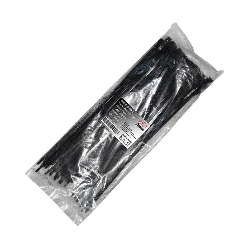 Adeleq Δεματικά Νάυλον Με Προστασία Uv 100Τμχ. 550x8mm Μαύρα 19-550919 | homidoo.gr Adeleq Δεματικά Νάυλον Με Προστασία Uv 100Τμχ. 550x8mm Μαύρα 19-550919 | homidoo.gr