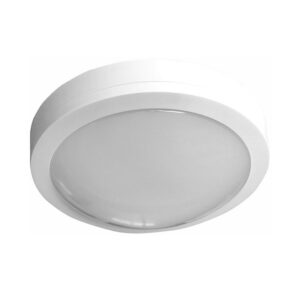 Adeleq Led Πλαφονιέρα Pc Στρογγυλή Φ230Mm 18W 4000K Ip65 Λευκή 21-230180 | homidoo.gr