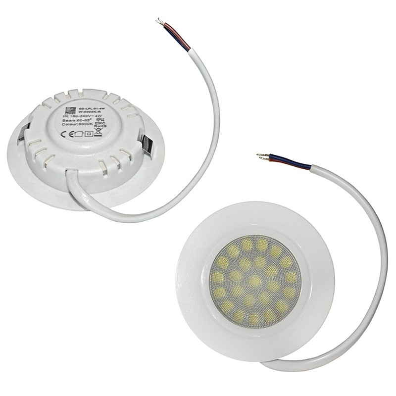 Adeleq Led Σποτ Κουζίνας Χωνευτό 4W 240V 6000K Λευκό 21-400 | homidoo.gr Adeleq Led Σποτ Κουζίνας Χωνευτό 4W 240V 6000K Λευκό 21-400 | homidoo.gr