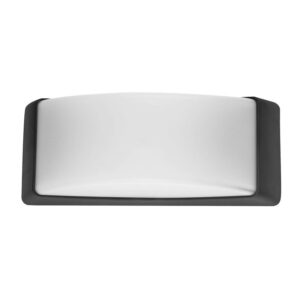 Adeleq Απλίκα Pc Οβάλ 1 Ντουί Ε27 Ip65 Γραφίτης 21-8021 | homidoo.gr