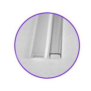 Adeleq Κάλυμμα Ματ 1Μ Για Επίτοιχα 30-0550 & Χωνευτά 30-0560 Προφίλ Αλουμινίου 30-0552 | homidoo.gr