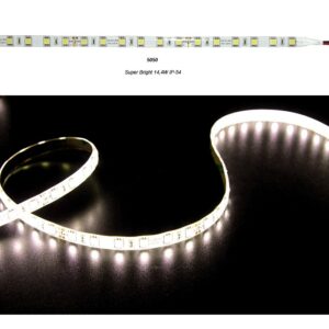 Adeleq Ταινία Led Superbright 5M 24Vdc 14.4W/M 60Led/M Θερμό Ip54 30-362460200 | homidoo.gr