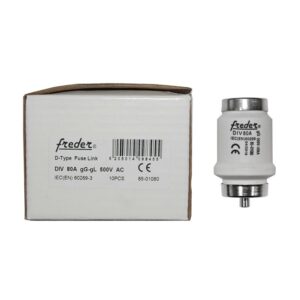Adeleq Φυσίγγια Div R1 1/4 80Α Gg-Gl 85-01080 | homidoo.gr