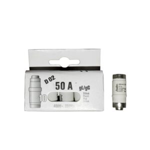 Adeleq Φυσίγγια Neozed Do2 Ε18 50Α 87-09050 | homidoo.gr
