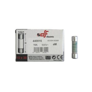Adeleq Φυσίγγια Κυλινδρικά 10x38mm 16 Ampere 88-0169 | homidoo.gr