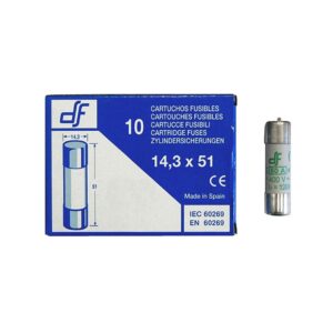 Adeleq Φυσίγγια Κυλινδρικά 14X51Mm Με Επικρουστήρα 50Α Am 88-15089 | homidoo.gr