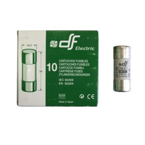Adeleq Φυσίγγια Κυλινδρικά 22X58Mm 10Α Gg 88-2010 | homidoo.gr