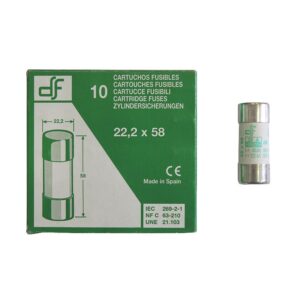 Adeleq Φυσίγγια Κυλινδρικά 22x58mm 20 Ampere 88-20209 | homidoo.gr
