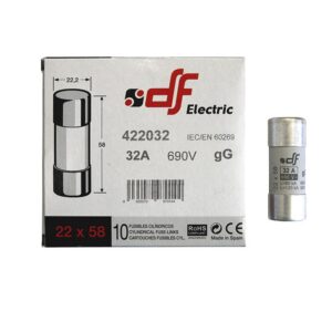 Adeleq Φυσίγγια Κυλινδρικά 22X58Mm 32Α Gg 88-2032 | homidoo.gr