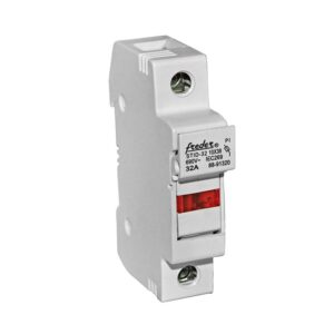 Adeleq Βάση Μονοπολική 32Α Για Φυσίγγια 10X38mm(Freder) 88-91320 | homidoo.gr