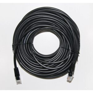 Adeleq Καλώδιο Utp Cat6 Χαλκού(Cu) 4x2x7*0.16mm 30m Pro Μαύρο 9-146301 | homidoo.gr