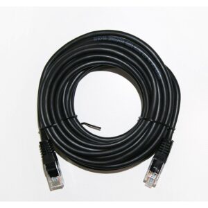 Adeleq Καλώδιο Utp Cat6 Χαλκού(Cu) 4x2x7*0.16mm 5m Pro Μαύρο 9-14651 | homidoo.gr