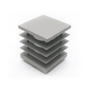 Adeleq Κεφαλή Για Φωτιστικό 7233-20/65/100 & 7234 Γκρι 9-7236 | homidoo.gr