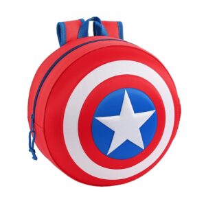 Safta Tσάντα Σχολική 3D Captain America 642269358 | homidoo.gr