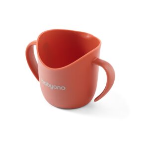 BabyOno Εργονομικό Ποτήρι Εκμάθησης 120ml Κόκκινο BN1463-02 | homidoo.gr