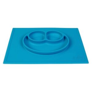 Ezpz Εκπαιδευτικό Πιάτο 24+ Μηνών Happy Mat - Blue HM-B7709U | homidoo.gr