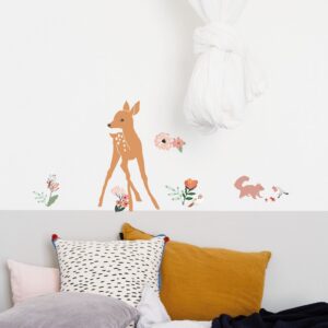 Mimi'lou Αυτοκόλλητα Τοίχου Easy 'Biche' MML-ART503 | homidoo.gr