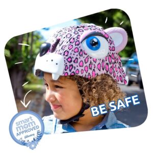 Crazy Safety Παιδικό Κράνος Με Ζωάκια - Leopard Yellow Φ49-55εκ NSH-100301-03-01 | homidoo.gr