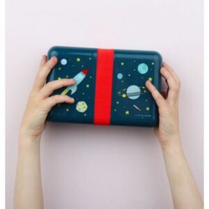 A Little Lovely Company Δοχείο Φαγητού Lunch Box 'Space' SBSPBU13 - Image 4