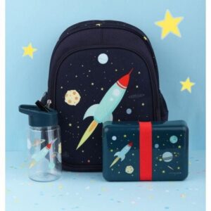 A Little Lovely Company Δοχείο Φαγητού Lunch Box 'Space' SBSPBU13 - Image 5