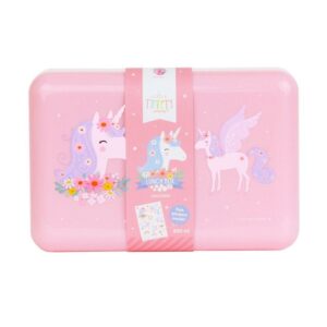 A Little Lovely Company Δοχείο Φαγητού Lunch Box 'Unicorn' Pink SBUNPI18 - Image 5