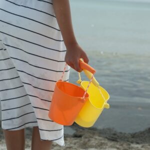 Scrunch Κουβαδάκι Από Ανακυκλώσιμη Σιλικόνη Traditional Orange SCR-110009 | homidoo.gr