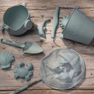 Scrunch Κουβαδάκι Από Ανακυκλώσιμη Σιλικόνη Duck Egg Blue SCR-110012 | homidoo.gr